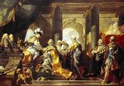 Gabriel-Francois Doyen Louis XVI recoit a Reims les hommages des chevaliers du Germany oil painting artist